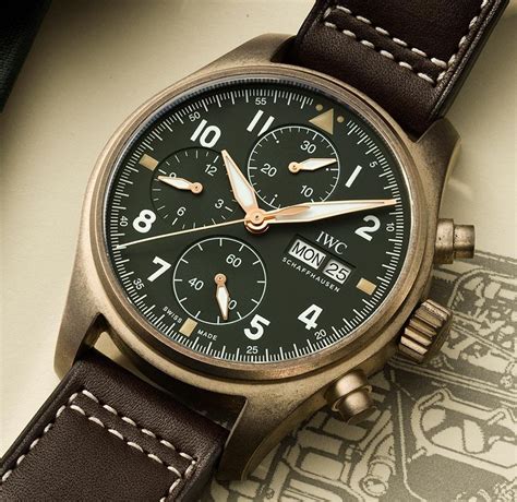 spitfire bronze iwc|iwc spitfire chronograph price.